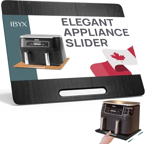 Appliance Slider, Sliding Tray for Coffee Maker, 16x13 in, Black