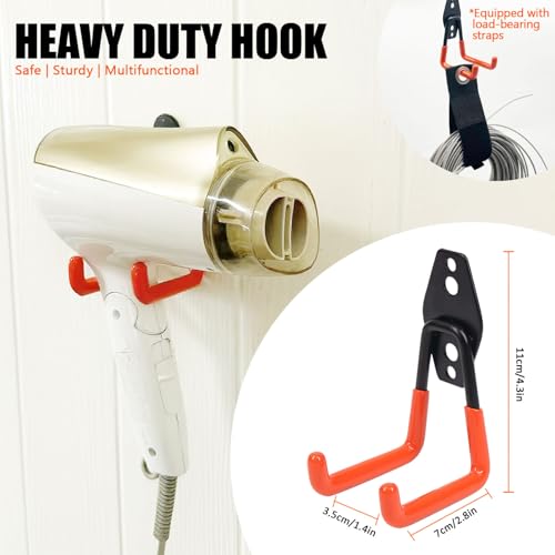 Heavy Duty Garage Storage Hooks 2 Pack Garage Tool Organizer Wall Mount - view 2