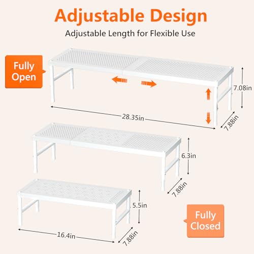 Kitchen cabinet organizer shelf,Spice Racks,Counter Shelf for Cabinets - view 2
