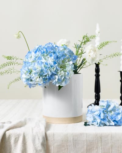 Ceramic Utensil Holder, 7.2"+5.8", Set of 2, White - view 7