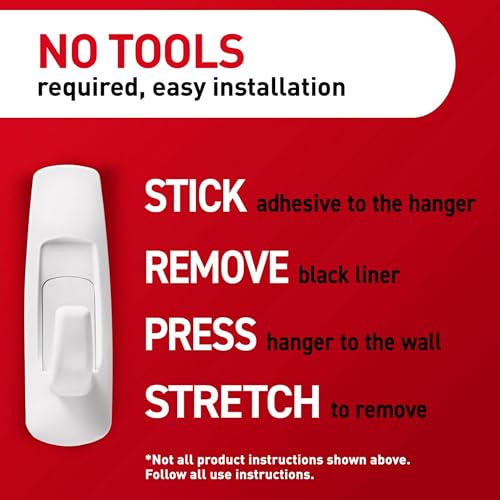 Large White Hooks, 14 Hooks, 16 Strips - view 6