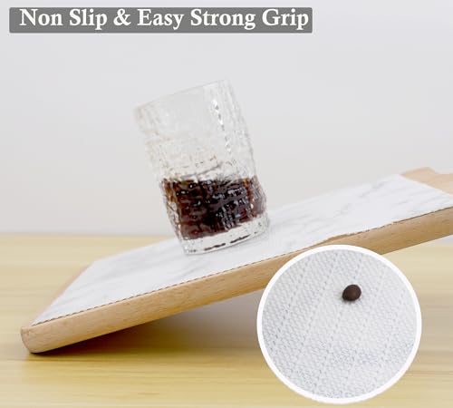 Shelf Liners Non-Adhesive 18 Inch Wide X 20 Ft Drawer Liner Non Slip Waterproof Cabinet Liners Washable Marble Pattern Printed Drawer Mats for Kitchen Cupboard Bathroom Shelves Closet Refrigerator - view 3