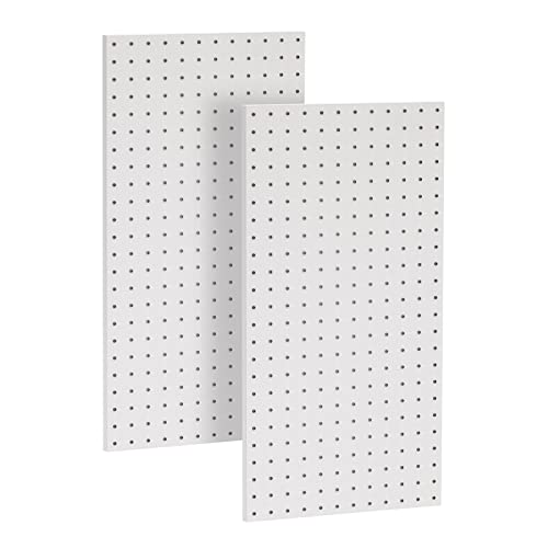 Metal Pegboard Wall Panels, Peg Boards for Garage Tool Storage
