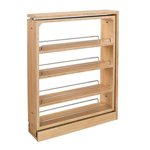 Kitchen Cabinet Pullout Wall Filler, 6" W x 30" H