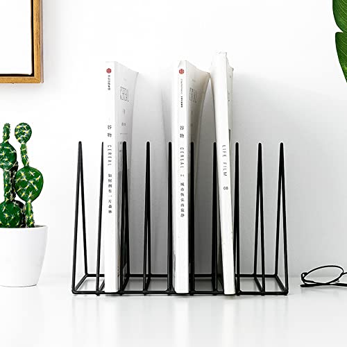 2 Pack Black Magazine Holder, 9 Slot Desktop File Sorter - view 6