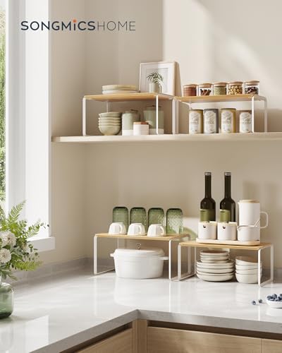 Cabinet Organizer Shelf, Set of 2 Spice Rack, Kitchen Storage - view 2
