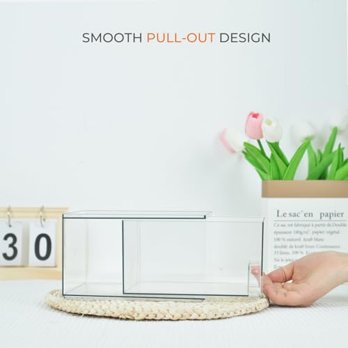 4 Pack Laundry Room Organization Storage Drawers with Labels, Clear Stackable Dryer Sheet Holder and Pod Containers, Detergent Dispenser for Laundry Room Organizing and Decor - view 5