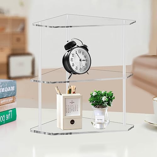 Corner Shelf, 2 Tier Bathroom Counter Organizer Acrylic Organizer - view 5