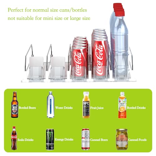 Drink Organizer for Fridge,Holds up to 25 Cans - view 3