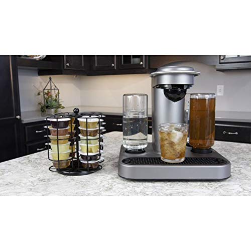 Compatible with Bartesian Cocktail Holds up to 24 Capsule Pods, Spins 360-Degrees, Medium (Pack of 1), Black, (5620) - view 2