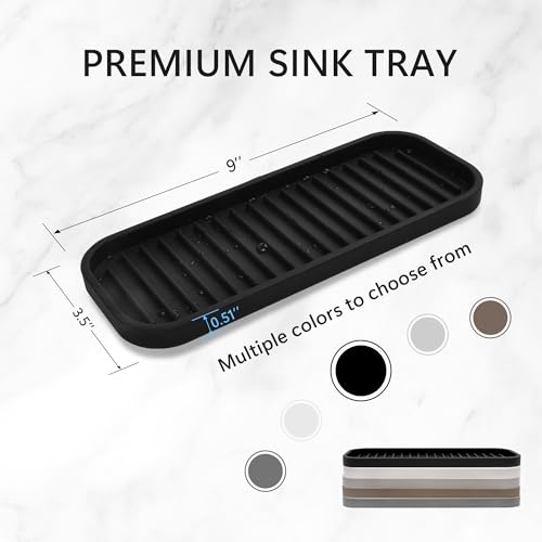Silicone Sponge Holder for Kitchen Sink - Kitchen Soap Tray & Sponge Tray - view 3