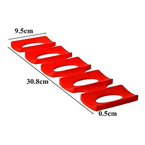Drink Dispenser for Fridge - Water Bottle Organizer Soda Can Organizer for Refrigerator Space Saver Beverage Can Storage Holder Foldable Silicone Beer Can Stacker Fridge Mat 2 Pcs - view 3
