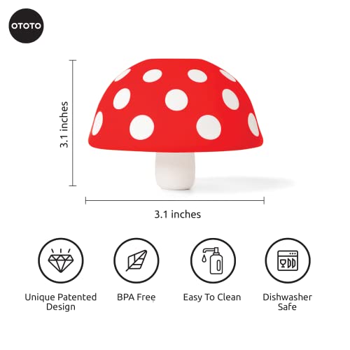 Magic Mushroom Small and Magic Mushroom XL Foldable Kitchen Funnel - Bundle of 2 Fun Kitchen Gadgets - view 2