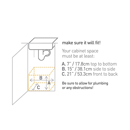 14 inch Pull-Out Cabinet Organizer, Heavy-Gauge Steel Frame, gray - view 5