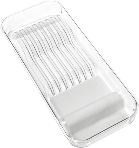 Premium In Drawer Knife Organizer, 7 Knives, Clear - view 2