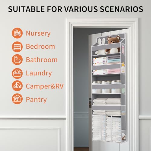 Heavy Duty Over the Door Organizer with Large Capacity Caddy - view 6