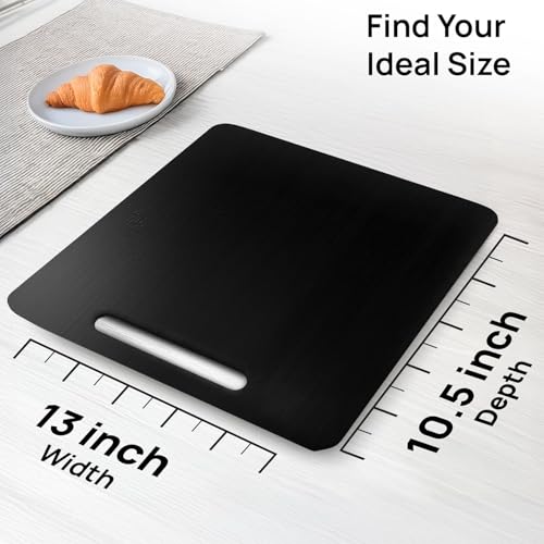 Appliance Slider, Sliding Tray for Coffee Maker, 13x10.5 in, Black - view 2