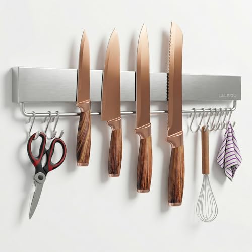 17 Inch Magnetic Knife Holder - Magnetic Knife Strip with Strong Magnets