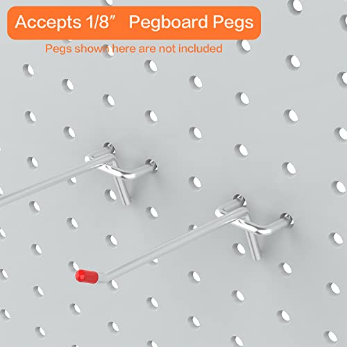 Metal Pegboard Wall Panels, Peg Boards for Garage Tool Storage - view 4
