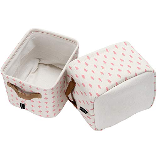 Collapsible Fabric Storage Cube Bins Organizer with Handles - view 4