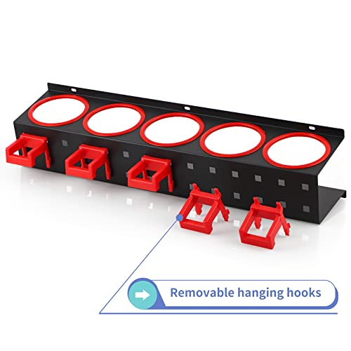 Spray Bottle Storage Rack, Wall Mount Bottle Organizer Car Detailing, Spray Bottle Holder - view 5