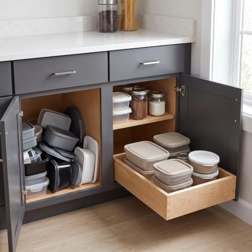Pull Out Drawer for Cabinets 20" W x 18" D 9 Ply Baltic Birch - view 5