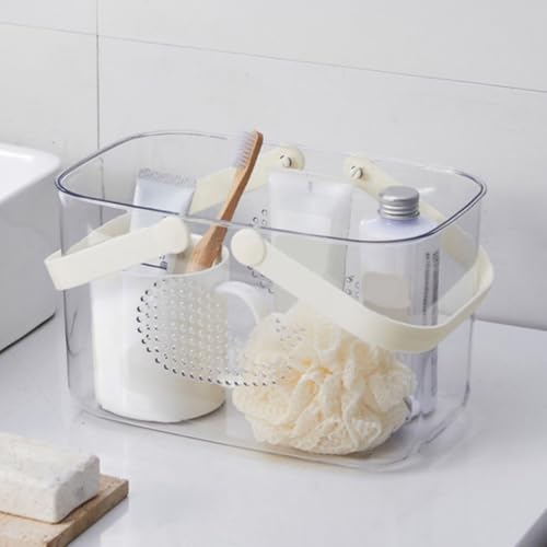 Shower Basket Plastic Storage Caddy with Handle for Bathroom Organization - view 4