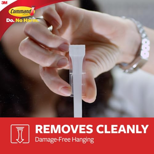 Large Utility Hooks, 14 Hooks and 16 Strips, Damage-Free Hanging Wall Hooks with Adhesive Strips, No Tools Adhesive Hooks for Hanging, Organization and Storage (Pack of 2) - view 5
