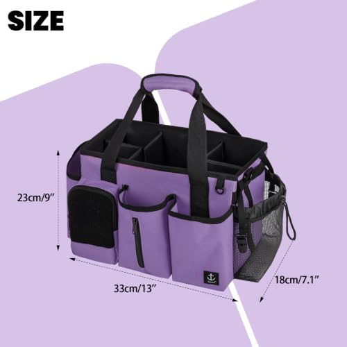 Cleaning Caddy Bag Built-in hard plastic sheet Adjustable Shoulder Strap - view 5