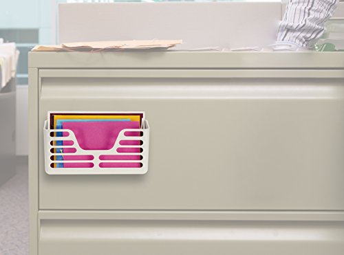 Magnet Plus Magnetic, Utility Pocket, White (92541) 3 x 10.25 x 5.25 Inches - view 4