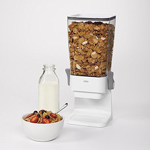 Good Grips Countertop Cereal Dispenser, Clear/White (Pack of 2) - view 7