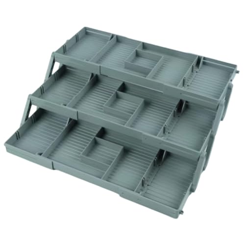 Multi-Level Drawer Organizer 3-Tier Folding Design Maximizes Space