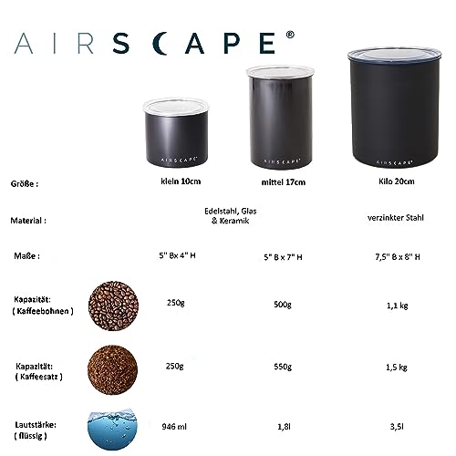 By Planetary Design | 2.2 lbs Coffee Storage | Matte Gray - view 5