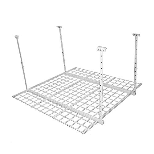 Garage Storage System Bundle - Overhead Storage Rack, Wall Shelves, and Accessories - view 4