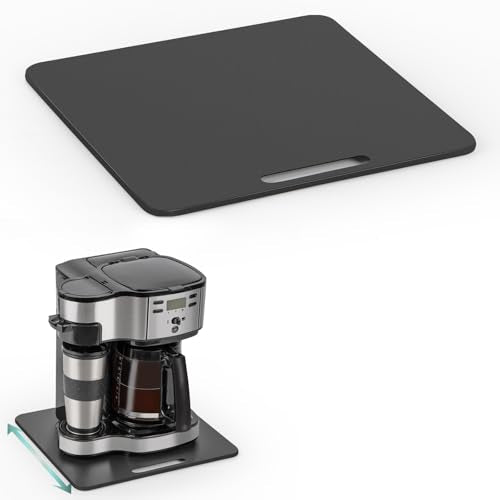 Metal Appliance Slider, Sliding Tray for Coffee Maker