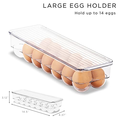 Fridge Organizers and Storage Bins for Pantry & Fridge (6 Piece Set) - view 3