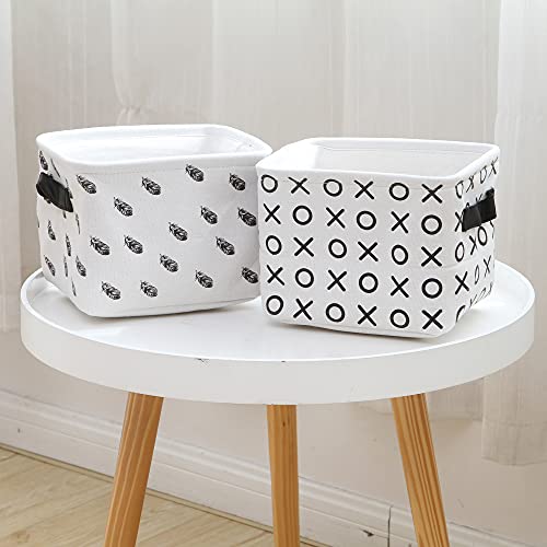 Collapsible Fabric Storage Cubes Organizer with Handles, 4-Pack - view 3