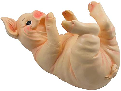 Drinking Pig Wine Bottle Holder Sculpture for Country Farm Bar and Kitchen Decor Tabletop Wine Stands & Racks and Decorative Collectible Statue Gifts for Farmers - view 4