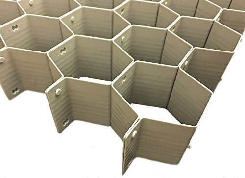 18-Compartment Honeycomb Drawer Divider Organizer - Underwear Socks Bras Ties Belts Scarves - view 2