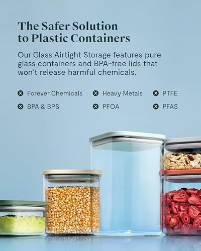 13-Piece Glass Airtight Food Storage Containers with Lids - view 6