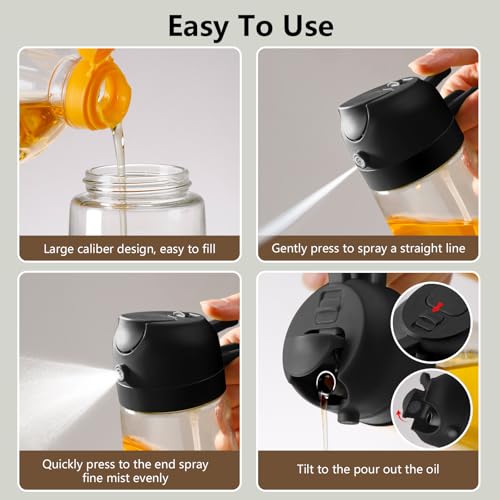 Olive Oil Sprayer for Cooking 16oz/470ml - view 2
