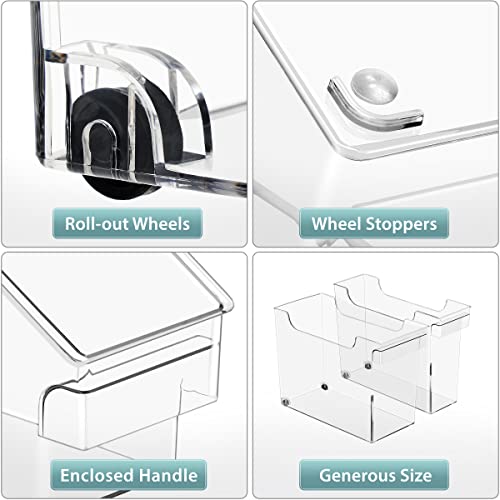 Under-Sink Organizer Bins with Wheels & Handles (2 Sizes) - view 6