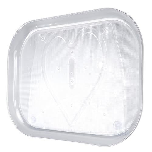 Refrigerator Turntable Organizer Clear Rectangular countertop
