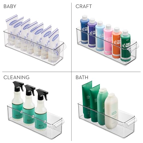 Stackable Fridge Storage Bin, Clear - view 7