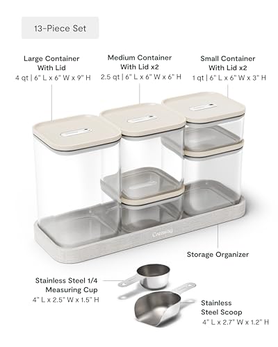 13-Piece Glass Airtight Food Storage Containers with Lids - view 3