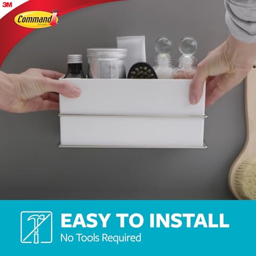 Wall and Cabinet Organizer, 1 Organizer, 4 Water-Resistant Strips - view 4