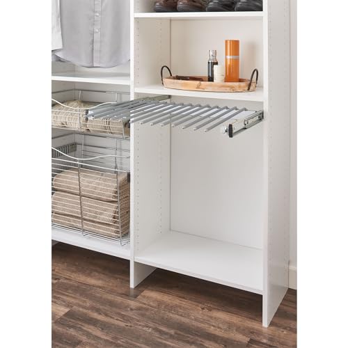 Sliding Pants Rack for Closets, Min Opening Width of 29.75" - view 5
