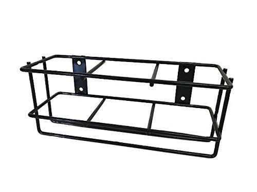 Up to Three 32 oz Spray Bottle Rack – Wall Mount Organizer | Heavy Duty Metal Holder for Cleaning, Chemical, or Detailing Bottles | Safe & Space-Saving Storage for Garage, Shop, or Janitorial - view 4