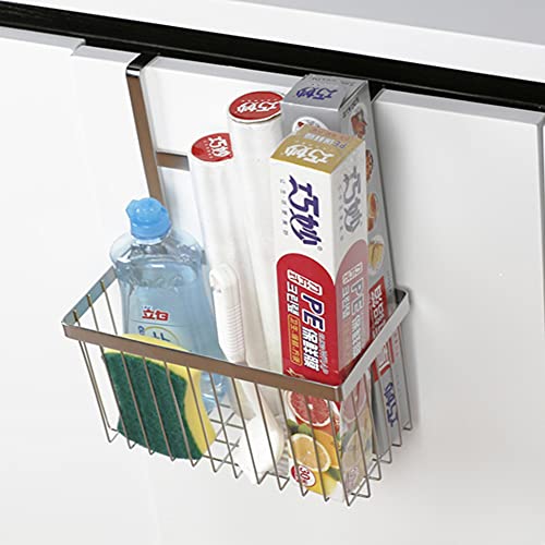 Over The Bathroom Shower Door Caddy Hanging Storage Organizer Baskets, Bathroom Over the Door Shower Caddy for Shampoo, Conditioner, Soap,2PCS - view 5
