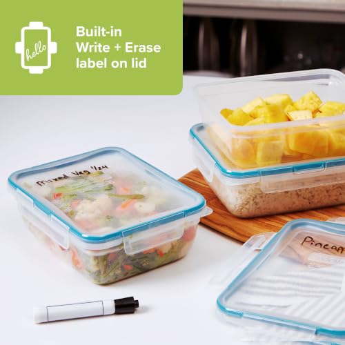 Plastic Total Solution (3-Pack, 8.5-Cup) Food Storage Containers - view 6